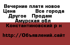 Вечерние платя новое › Цена ­ 3 000 - Все города Другое » Продам   . Амурская обл.,Константиновский р-н